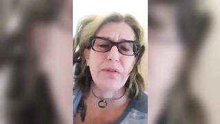 Dirty mature lady poops