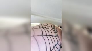 Hot mature lady pooping