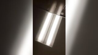 Curvy hot lady pooping