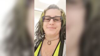 MILF pooping and teasing solo fun