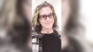 Tasty mature bitch poops