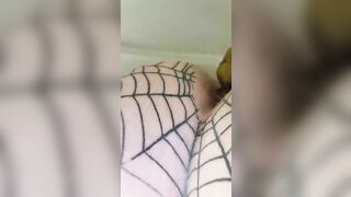 Amateur mature lady poops hard