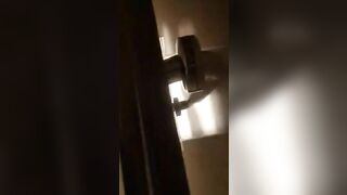 Amateur pooping lady sweet ass