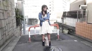 Cute chick and dirty panty