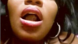 Round butt ebony milf shit eating