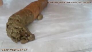 Big shit from hot ass