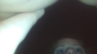 Licking his dirty ass