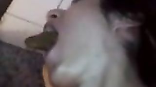 Eating poop