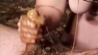 Sucking a shitty cock