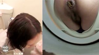 Real constipated girl