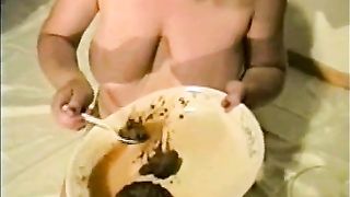 Cum on her shitty face