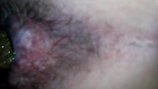 Long turd made her bleed