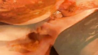 Sixty nine with scat