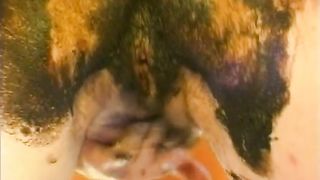 Masturbating with scat