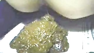 Creamy poop