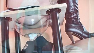 Femdom scat