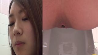 Real constipated japanese girl