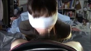 Black shit on his face