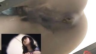 Fast shit in a public bathroom