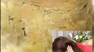 Camera in her asshole