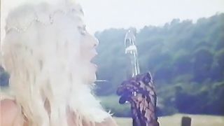 Vintage blonde scat mistress