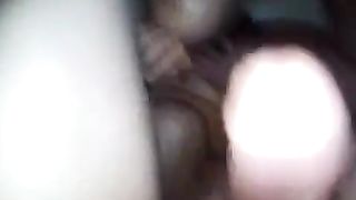 Scat slut sucking a big one