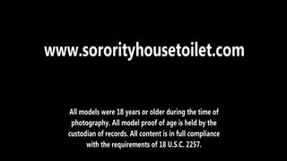 College girl on hidden camera