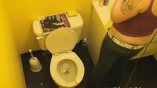 College girl on hidden camera