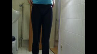 Shitting in her slaves mouth