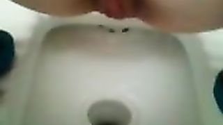 Shitting in a Turkey toilet