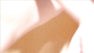 Teen shitting in a plastic bowl