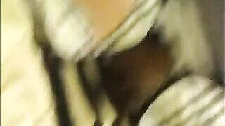 Sweet teeny girl shitting on her panty