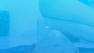 Urgent messy poop on the ground