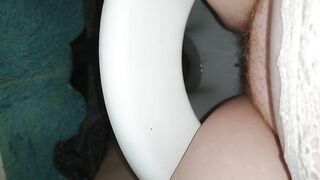 Thick dark turd drop
