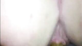 Woman shits and gets her ass fingered