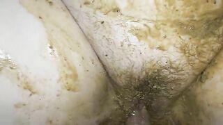 Poop covered milf getting drilled
