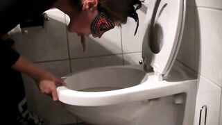 Puking and pooping hot babe