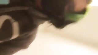 Juicy load coming from sexy ass