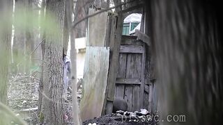 Hot girls pooping in the jungle