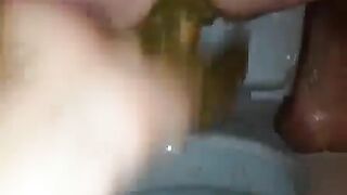 Fingering her tasty asshole