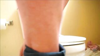 Straining out a huge load