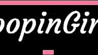 Lovely thick booty lady poops in doggy style