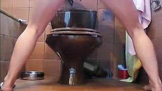 Toilet scat poop