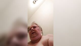 Beautiful fat pussy bbw lady poop pov