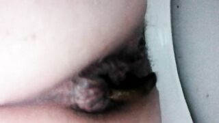 Hairy hot asshole and kinky shit