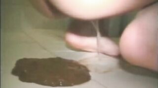 Soft pile poo on the floor