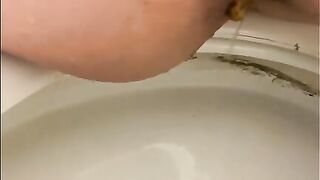 Lovely amateur milf teasing and pooping