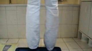 Horny slave is ready for fresh poop