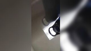 Amateur poo in closeup