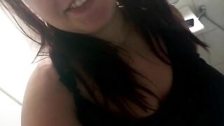 Amateur horny lady and hard cam poo